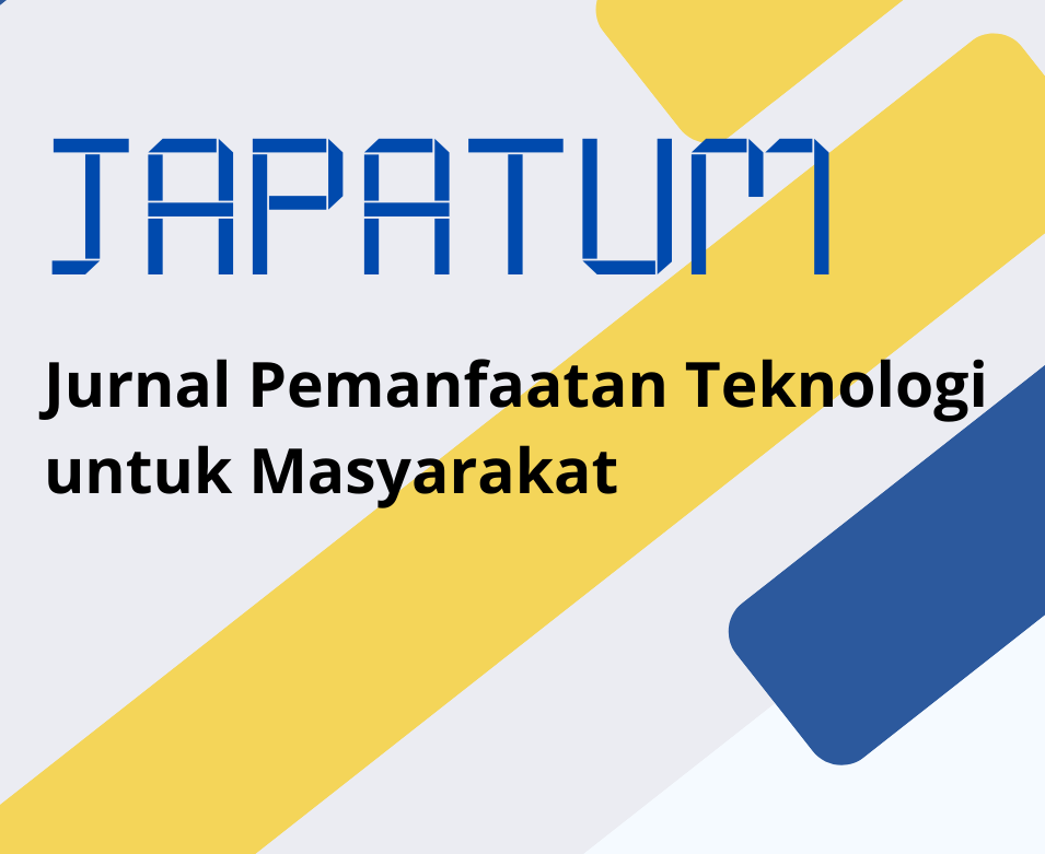 Journal of Technology Utilization for the Community (JAPATUM): Journal of Community Service is a national journal managed by the Association of Digital Transformation and Information Technology Utilization (MATRADIPTI). It publishes the results of community service and empowerment initiatives focused on the utilization and application of technology in sectors such as health, education, agriculture, business, economics, social sciences and humanities, and other related fields. JAPATUM is published four times a year, in March, June, September, and December.